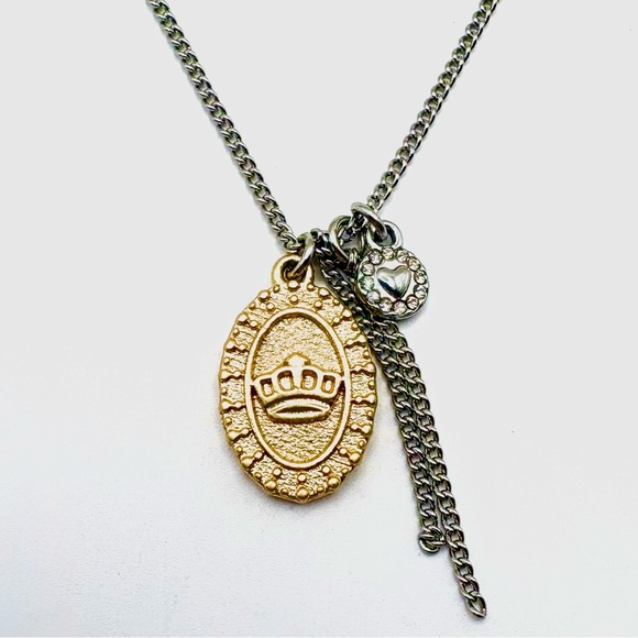 CAbi Jewelry - New Cabi Reign Gold and Silver Tone Charm Necklace